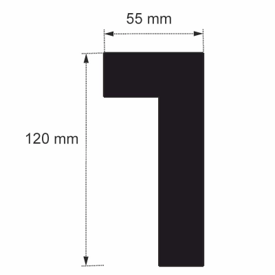 Gardinenleiste LED, Gardinenstuckleiste - K-01 12 cm